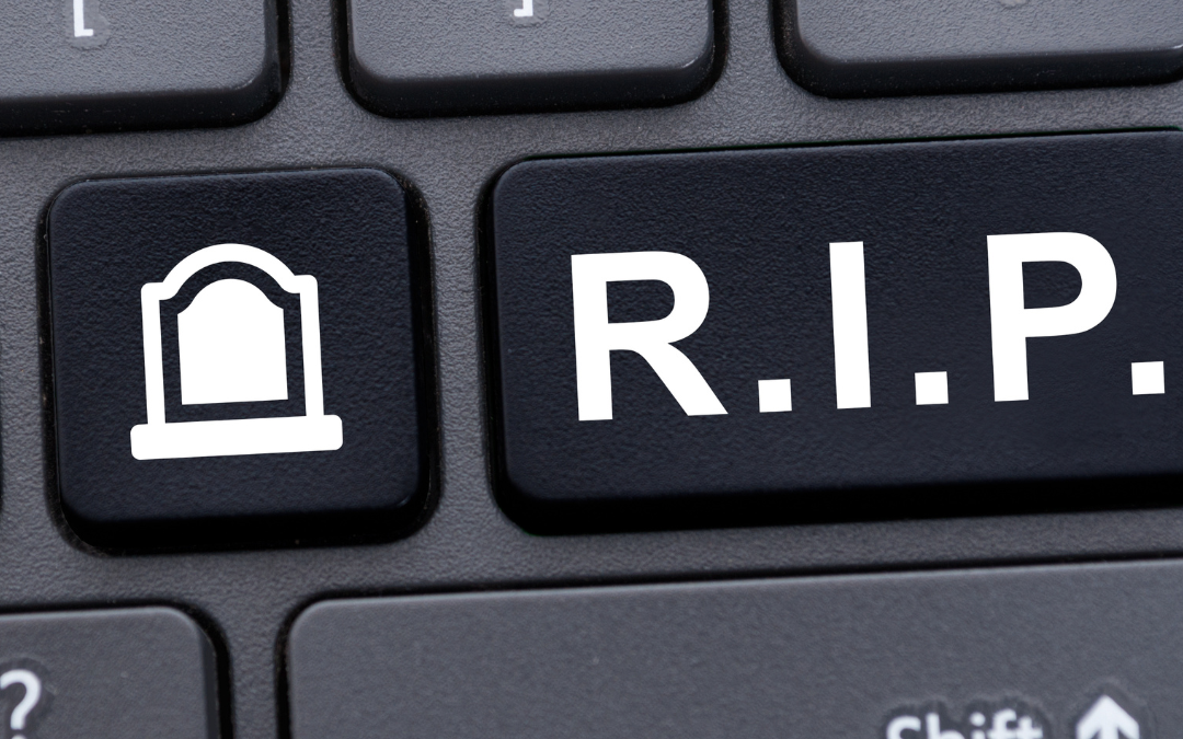 What happens online when I die?